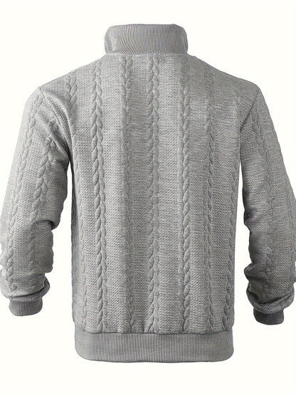 Rafael - Maglia da uomo vintage con cerniera