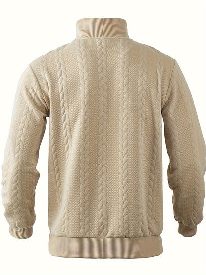 Rafael - Maglia da uomo vintage con cerniera