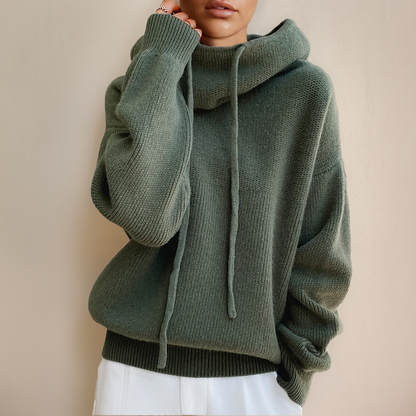 Charlotte™ | Maglia a collo alto in lana merino
