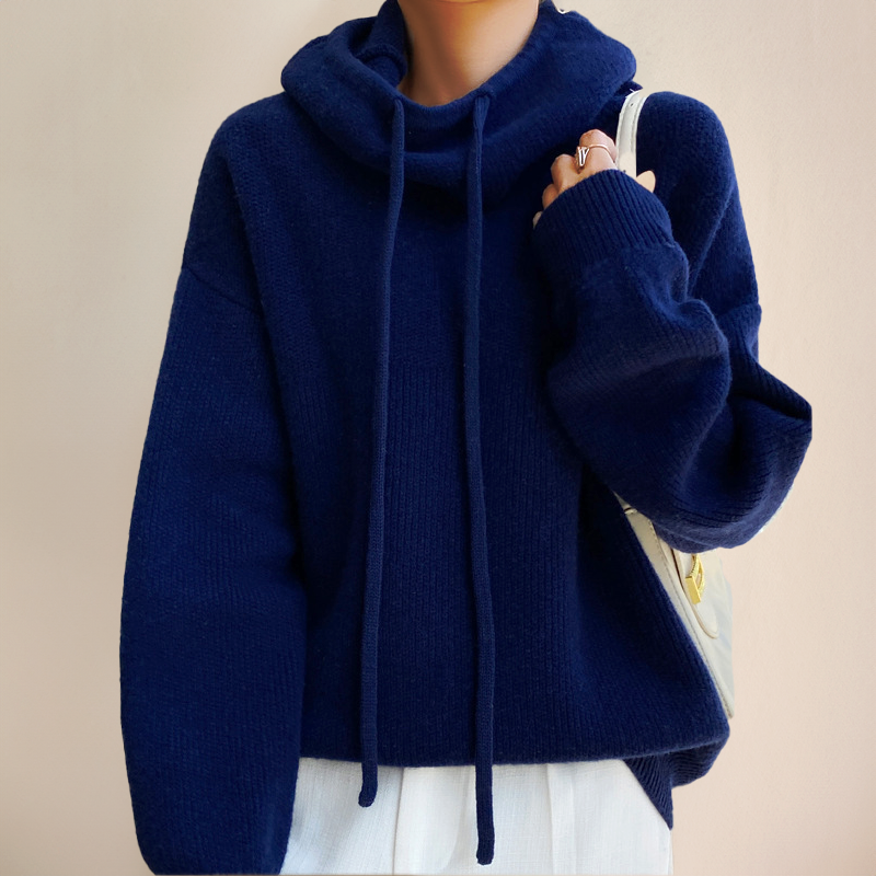 Charlotte™ | Maglia a collo alto in lana merino